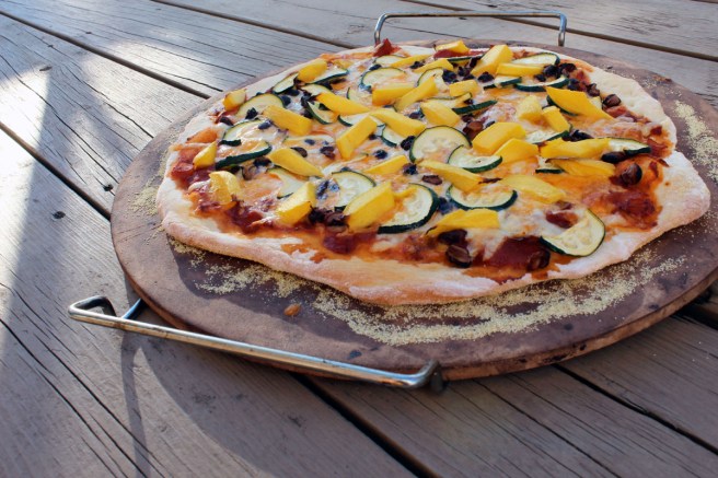 Spicy mango pizza10