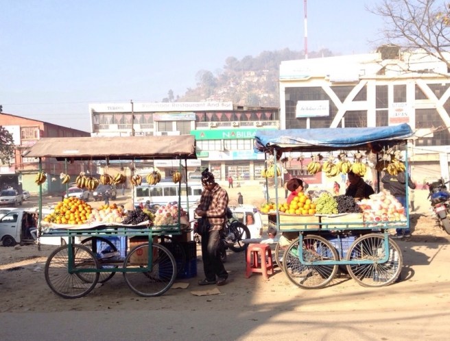 Where I buy my oranges and bananas every time I'm in the neighbourhood.