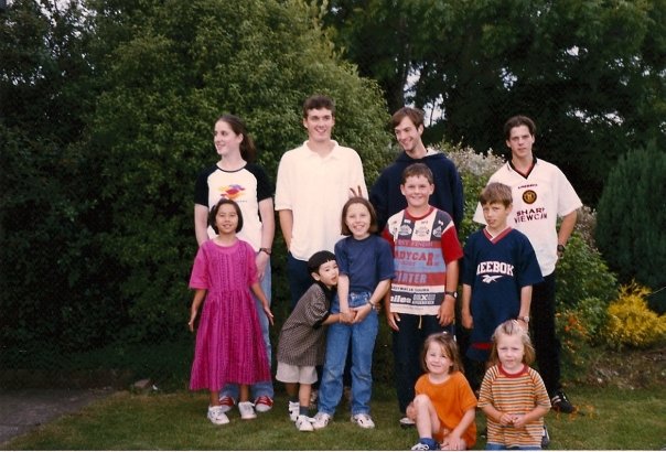 Cousins in Ireland, circa about 1998.