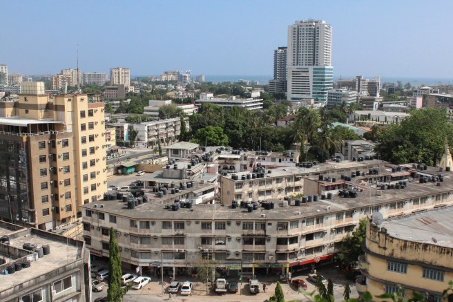 Posta (city centre) from the hotel where we held a curriculum workshop this month.